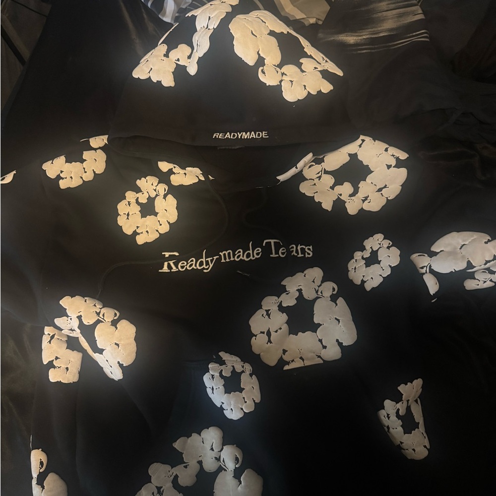 readymade denim tears hoodie